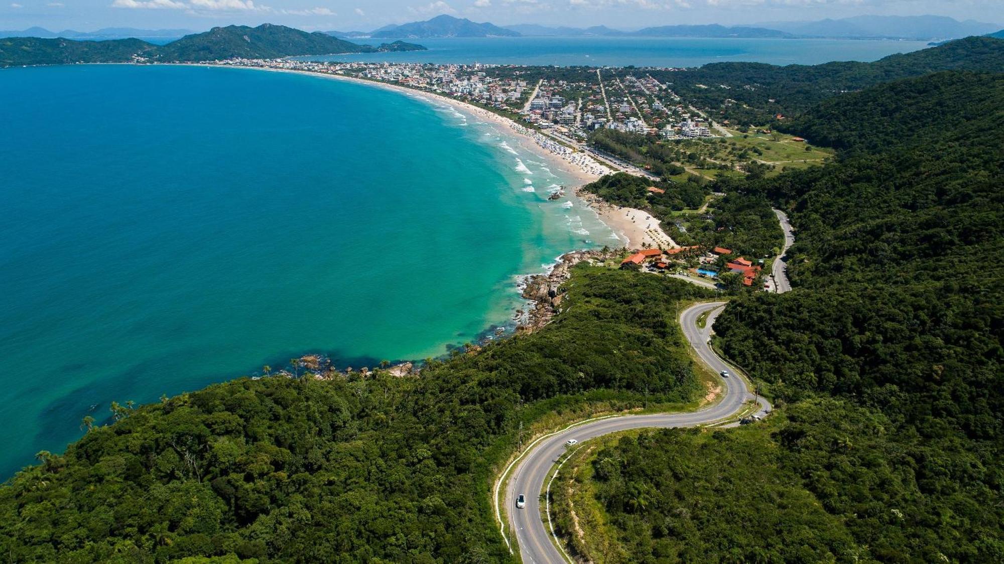 شقة Apto Praia De Mariscal E Canto Grande Bombinhas Sc - Canela Flats 02 المظهر الخارجي الصورة